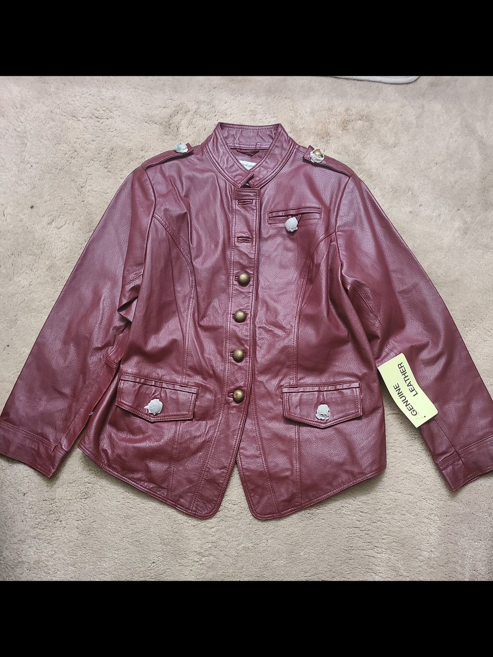 Jessica London Leather Jacket